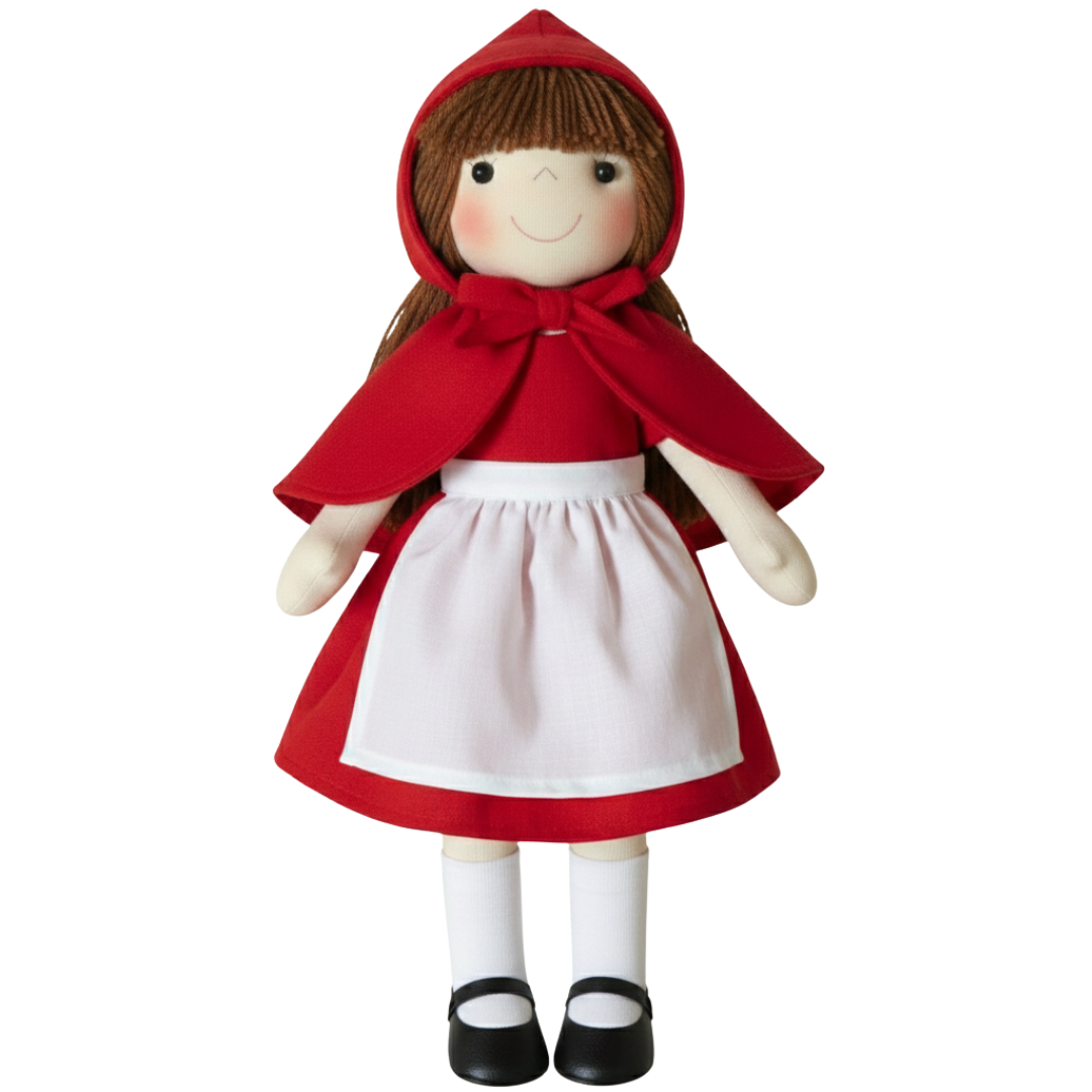 Boneca Chapeuzinho Vermelho - Menina do Capuz Vermelho