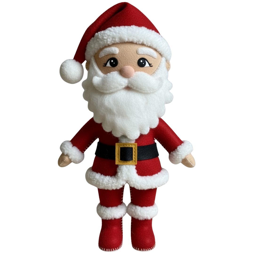 Coleção de Natal Artesanal | Decoração em Feltro