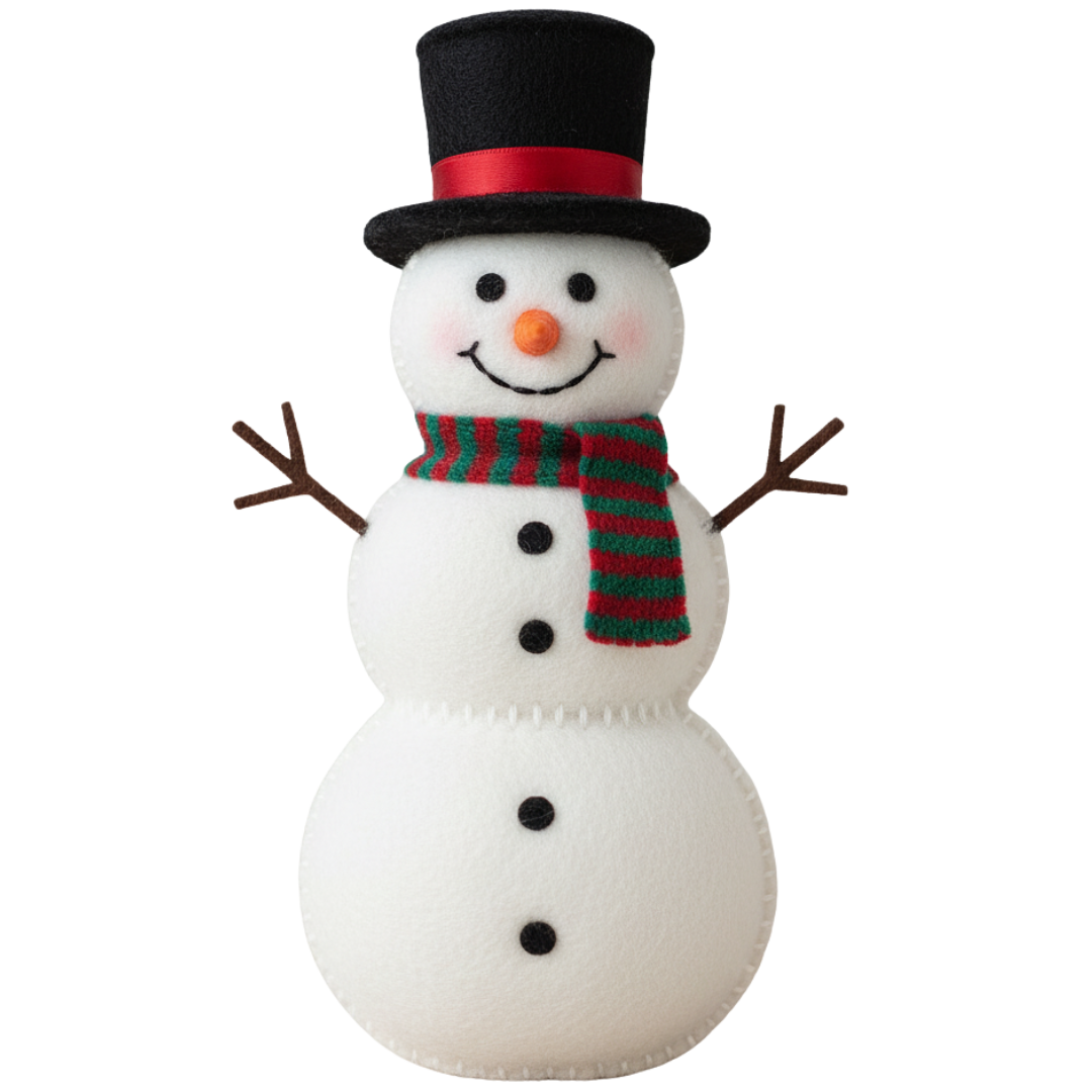 Coleção de Natal Artesanal | Decoração em Feltro