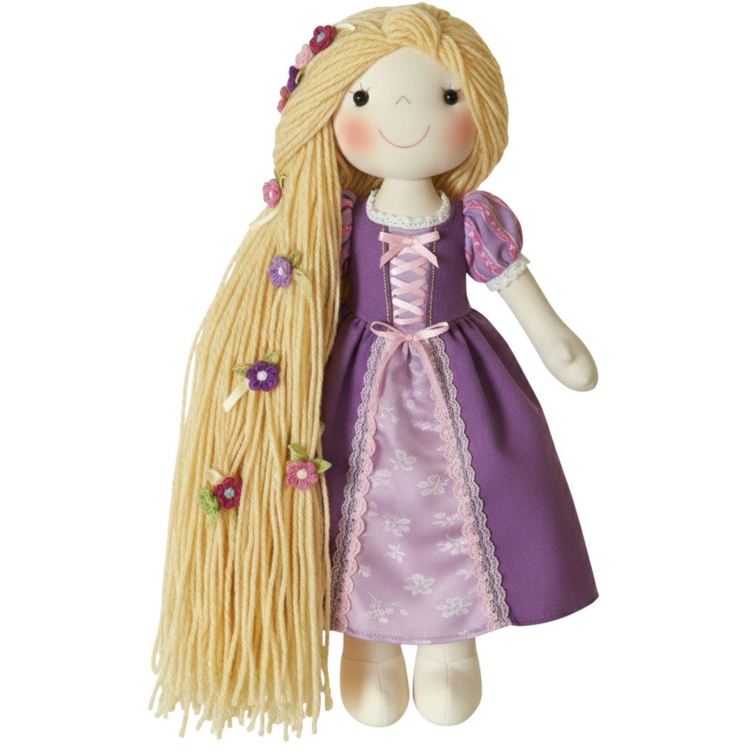Boneca Rapunzel - Princesa da Torre