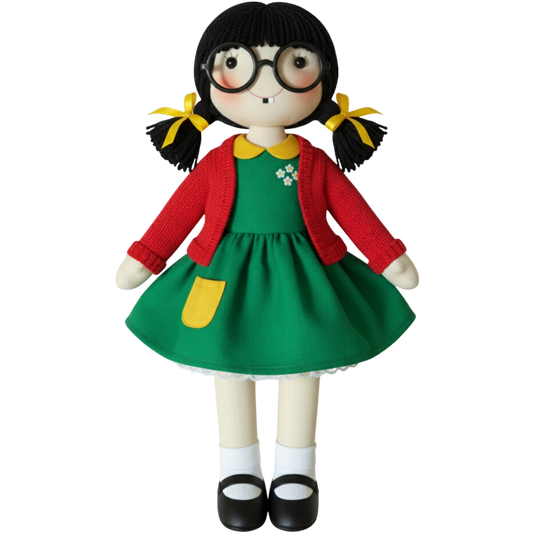Boneca Chiquinha (Chaves) | Menina da Vila | Coleção Reino Mágico